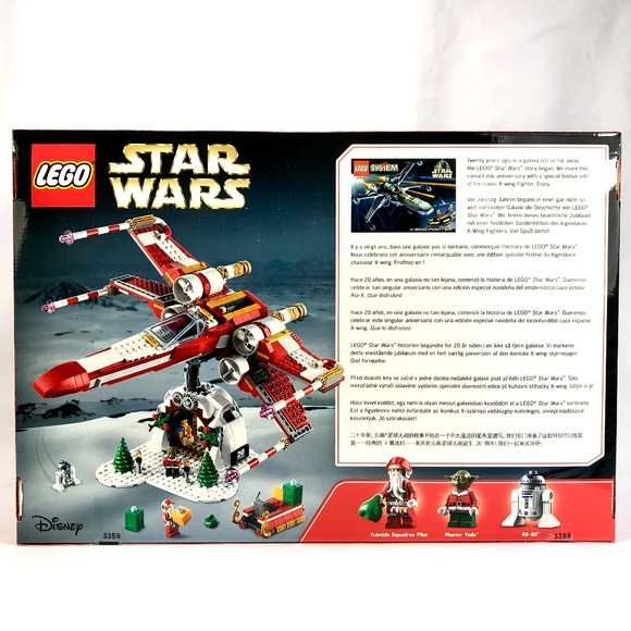 LEGO 4002019 Star Wars Christmas X-Wing 20th Year Anniversary LE - NEW RARE - Picture 4 of 9